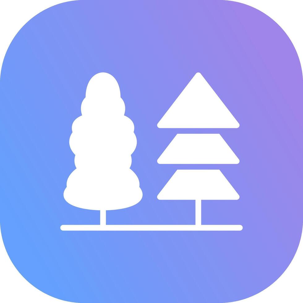Forest Creative Icon Design vector