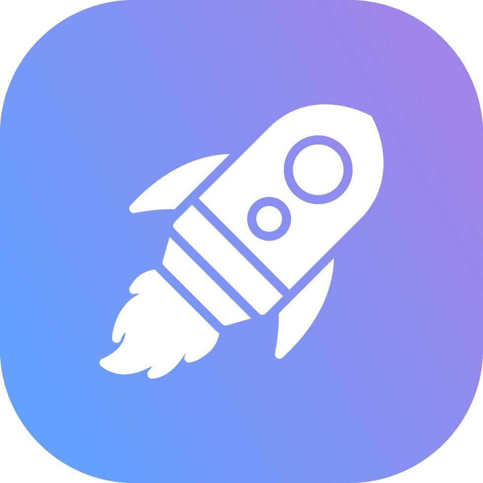 Rocket Creative Icon Design vector