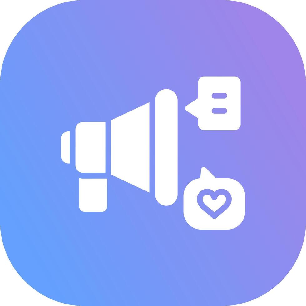 Campaign Creative Icon Design vector