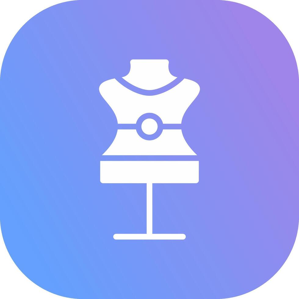 Mannequin Creative Icon Design vector