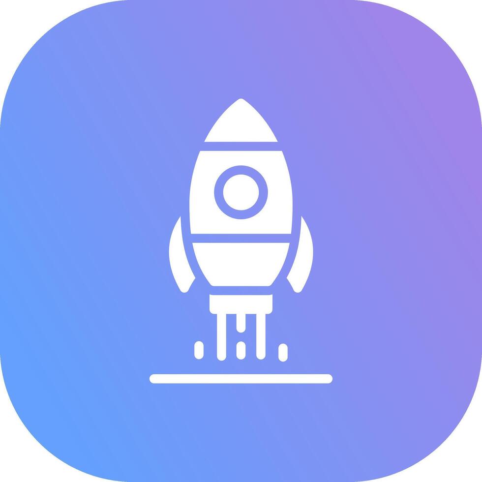 Rocket Creative Icon Design vector
