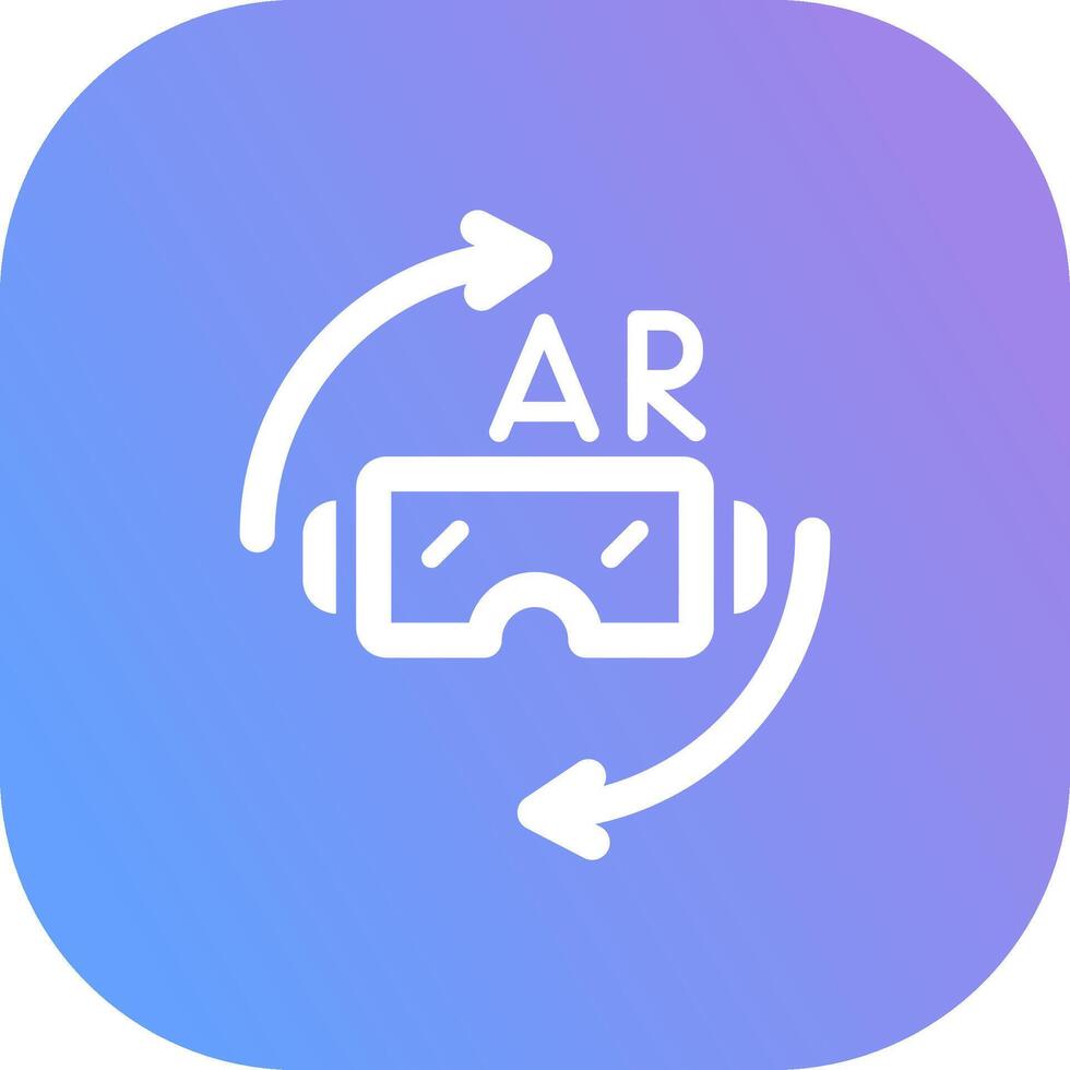 Vr Glasses Creative Icon Design vector