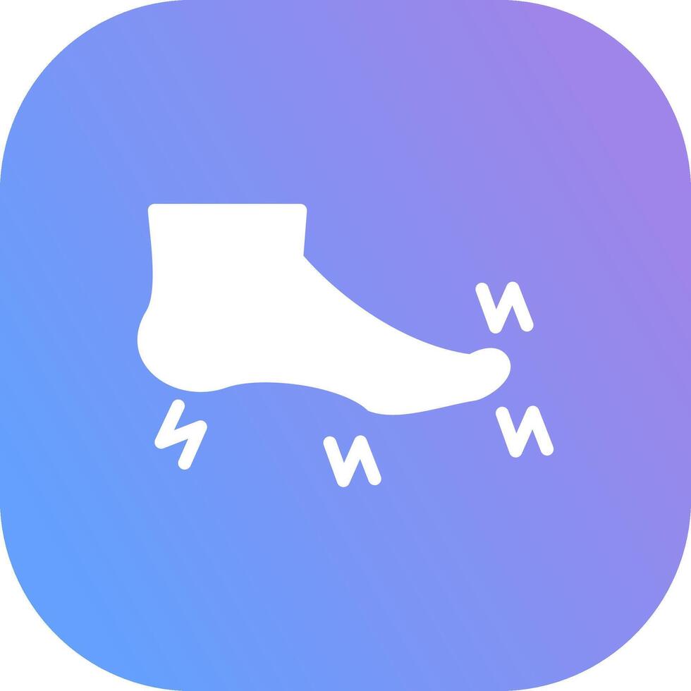 Foot Creative Icon Design vector