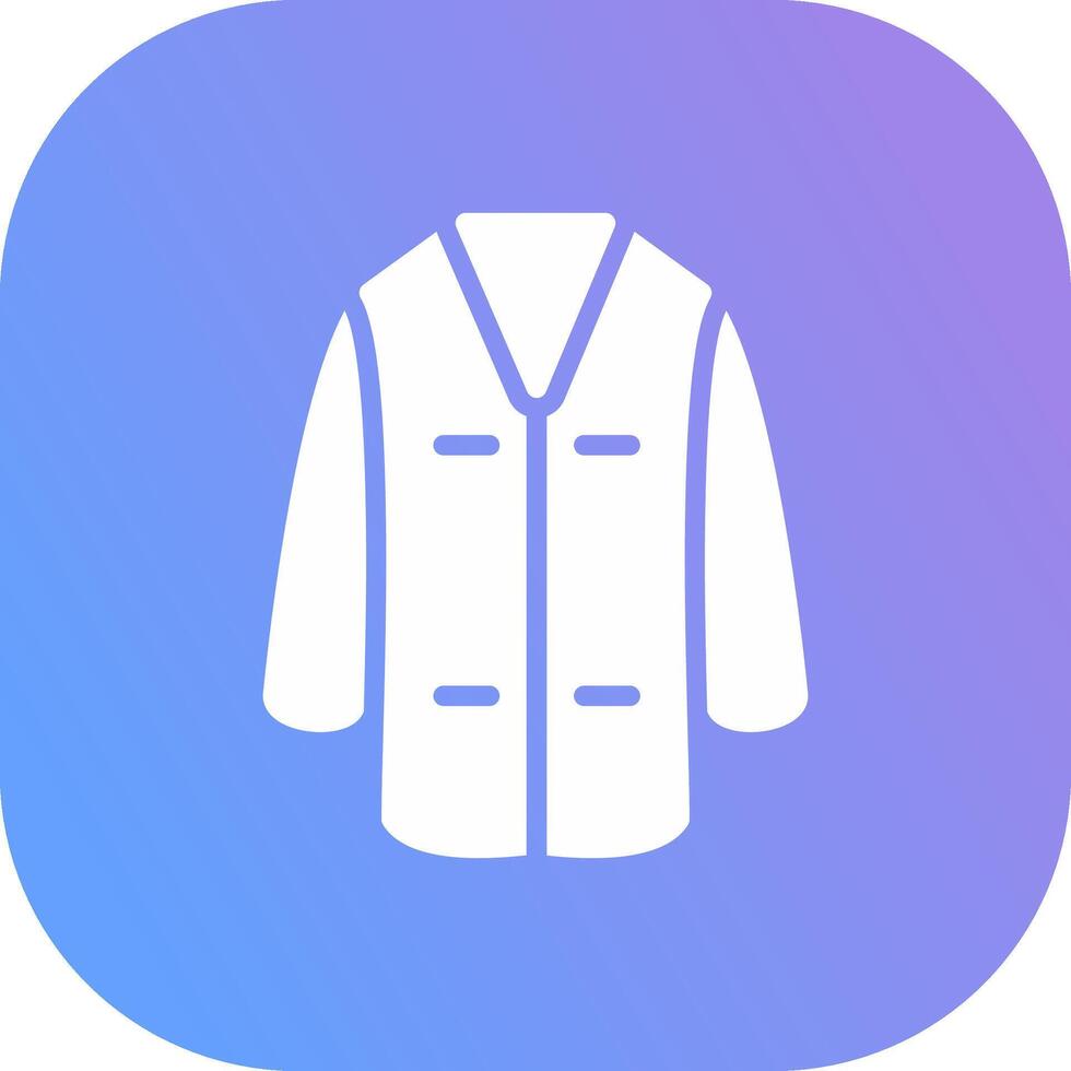 Lab Coat Creative Icon Design vector