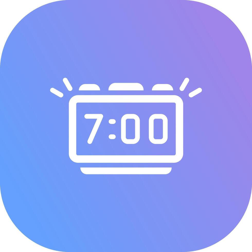 Alarm Creative Icon Design vector