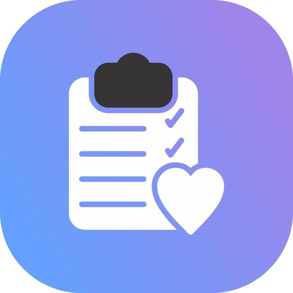 Checkup Creative Icon Design vector