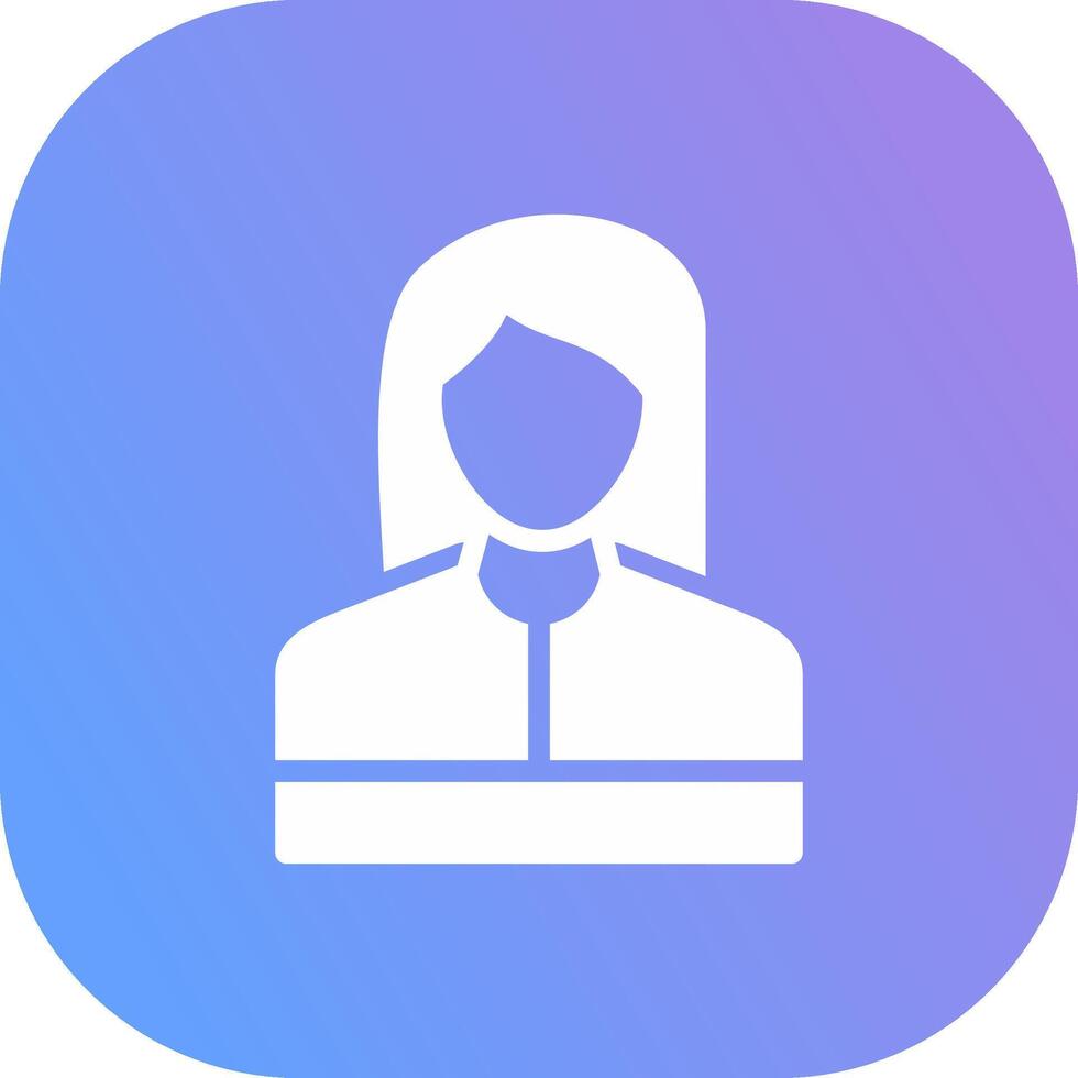 Secretary Creative Icon Design vector