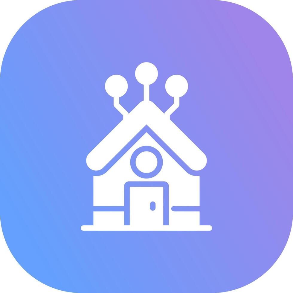 Home Network Creative Icon Design vector