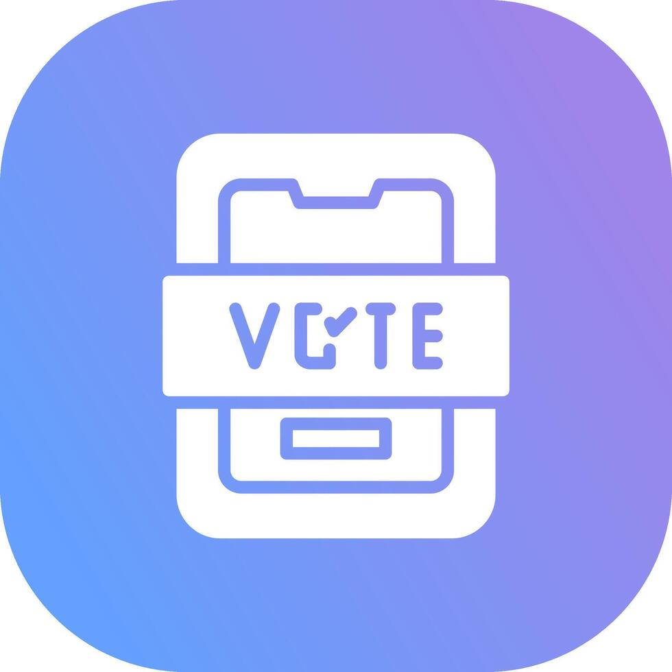 votar diseño de icono creativo vector