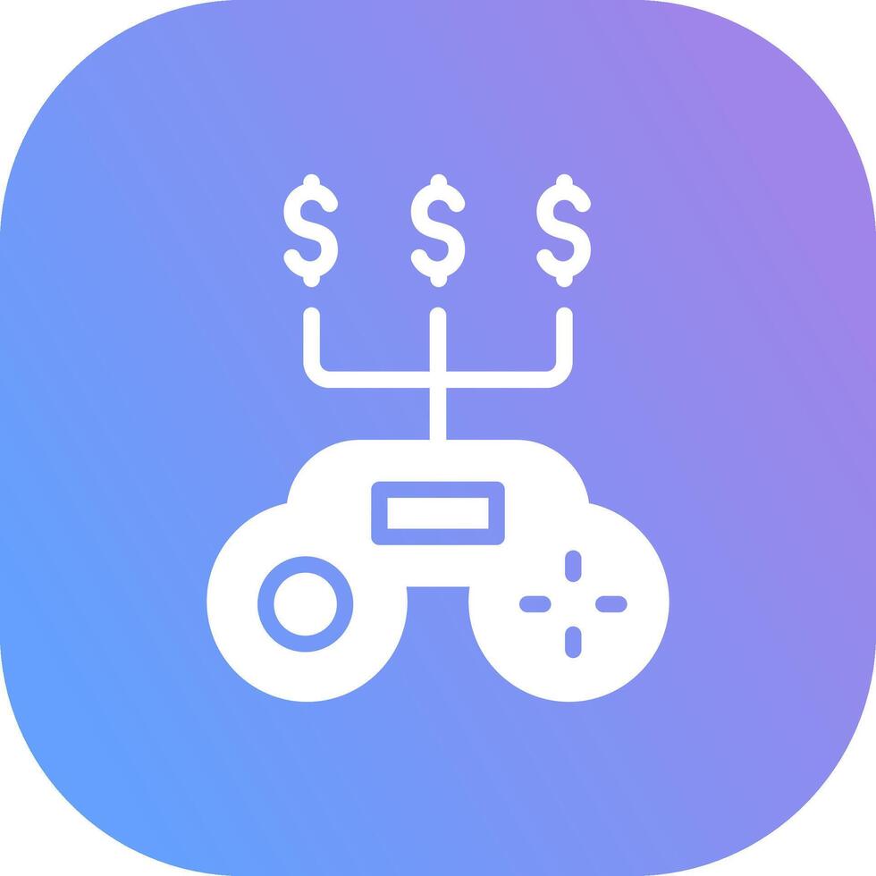 Game Money Creative Icon Design vector