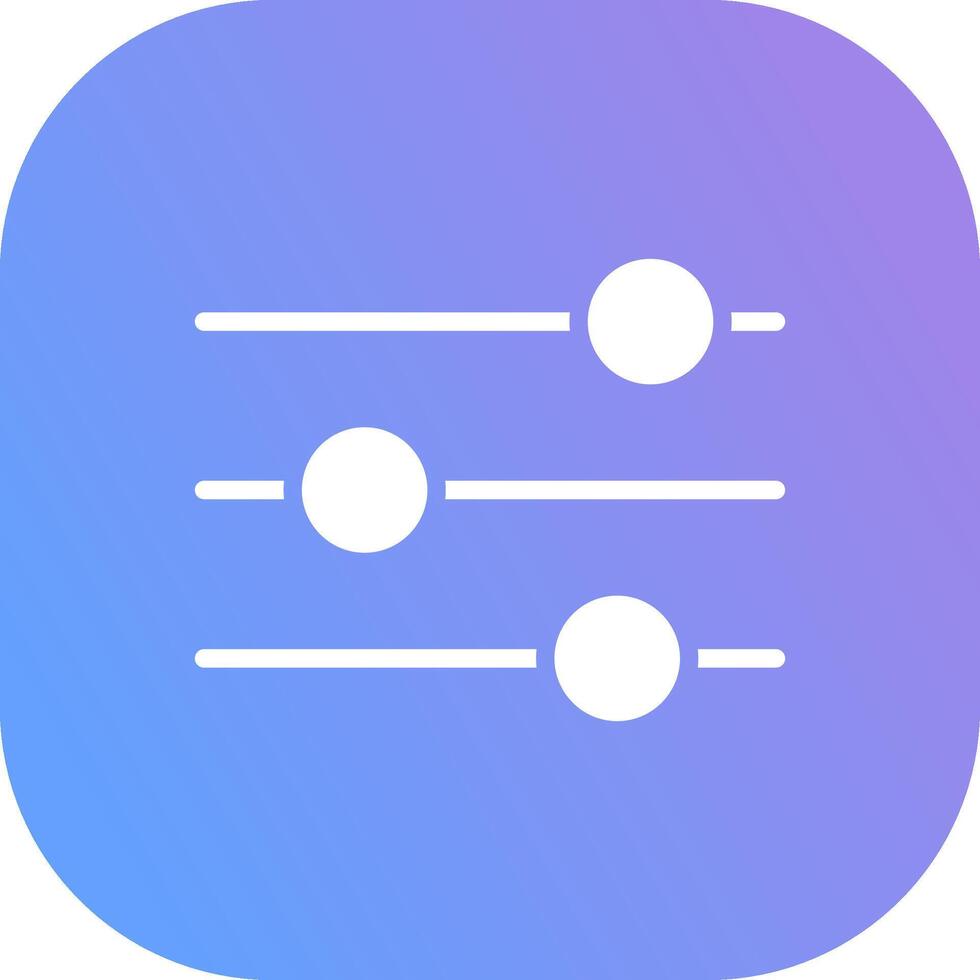 Adjust Creative Icon Design vector