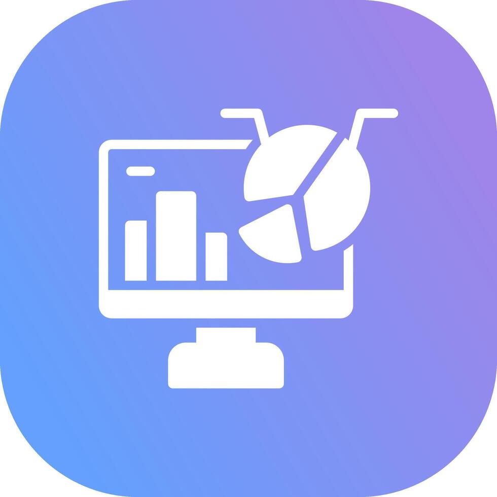 Data Analytics Creative Icon Design vector