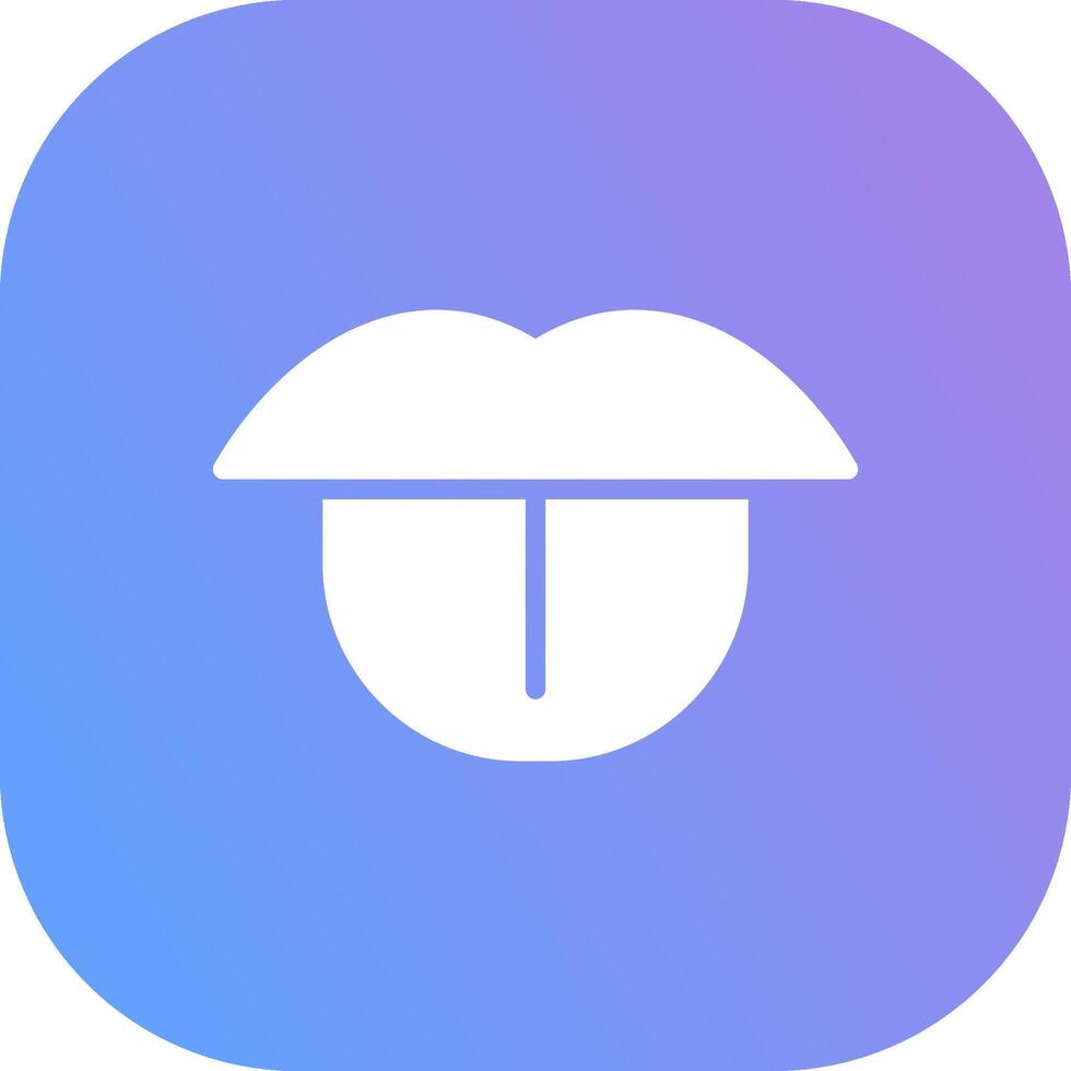 Tongue Creative Icon Design vector