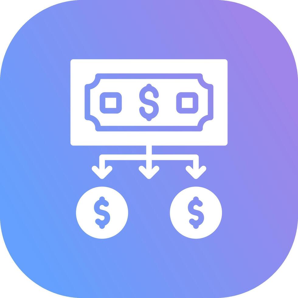 Money Creative Icon Design vector