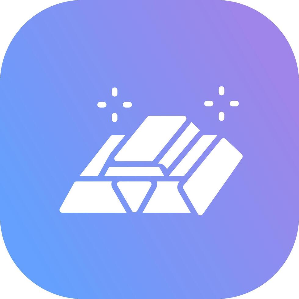 Gold Ingots Creative Icon Design vector