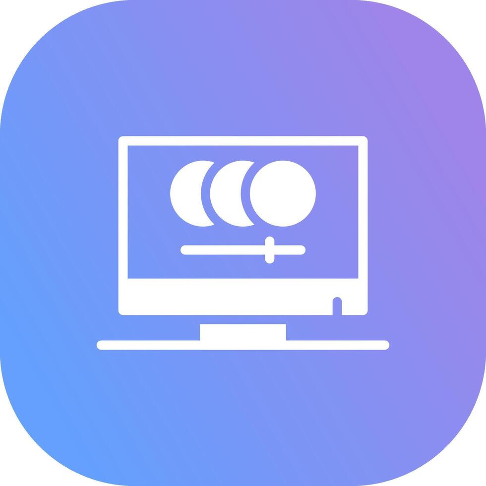 Digital Animation Creative Icon Design vector