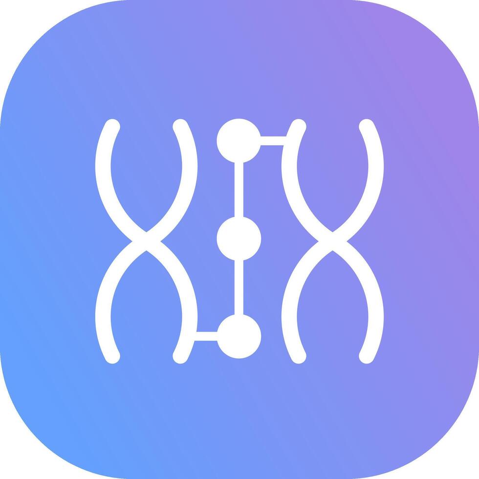 Cloning Creative Icon Design vector