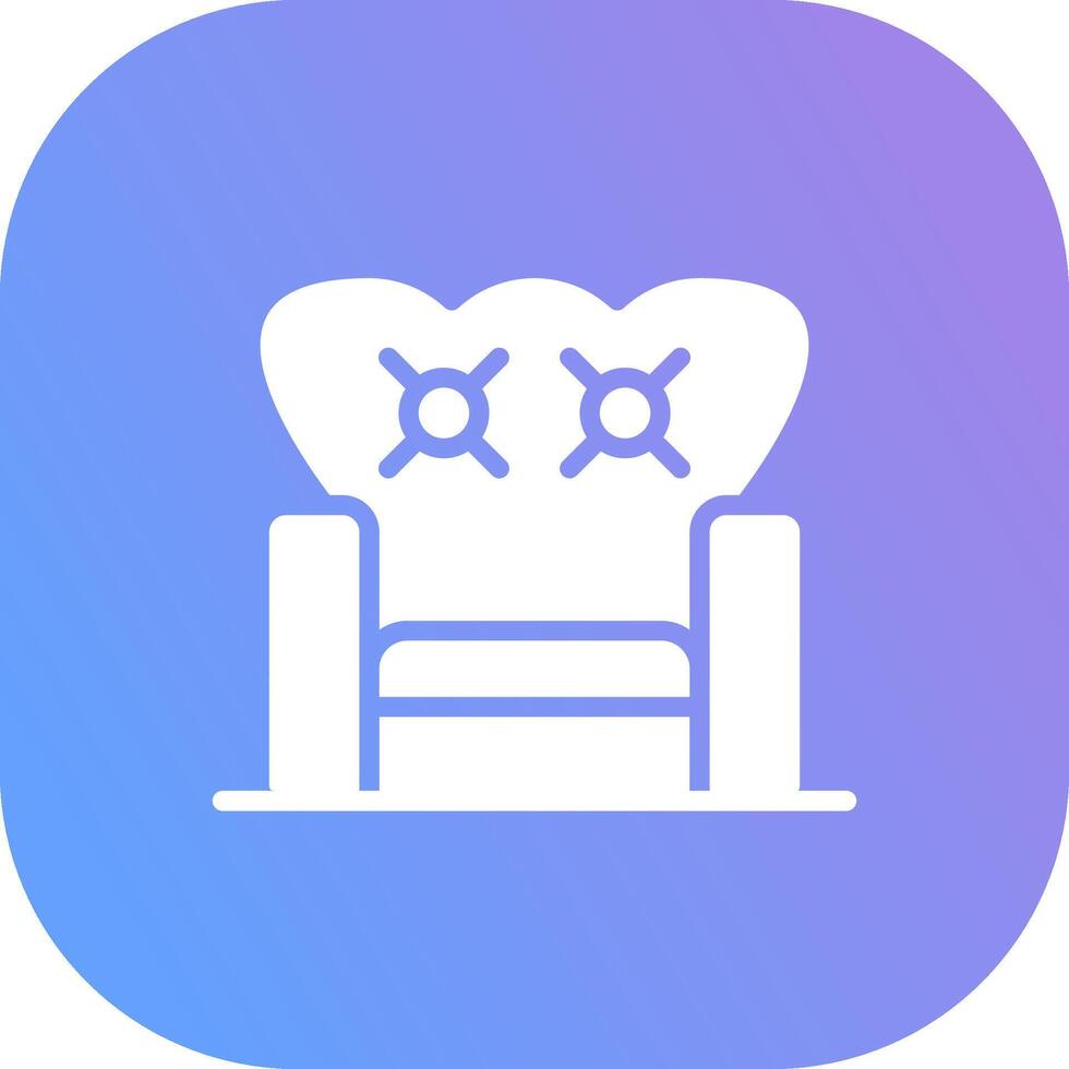 Armchair Creative Icon Design vector