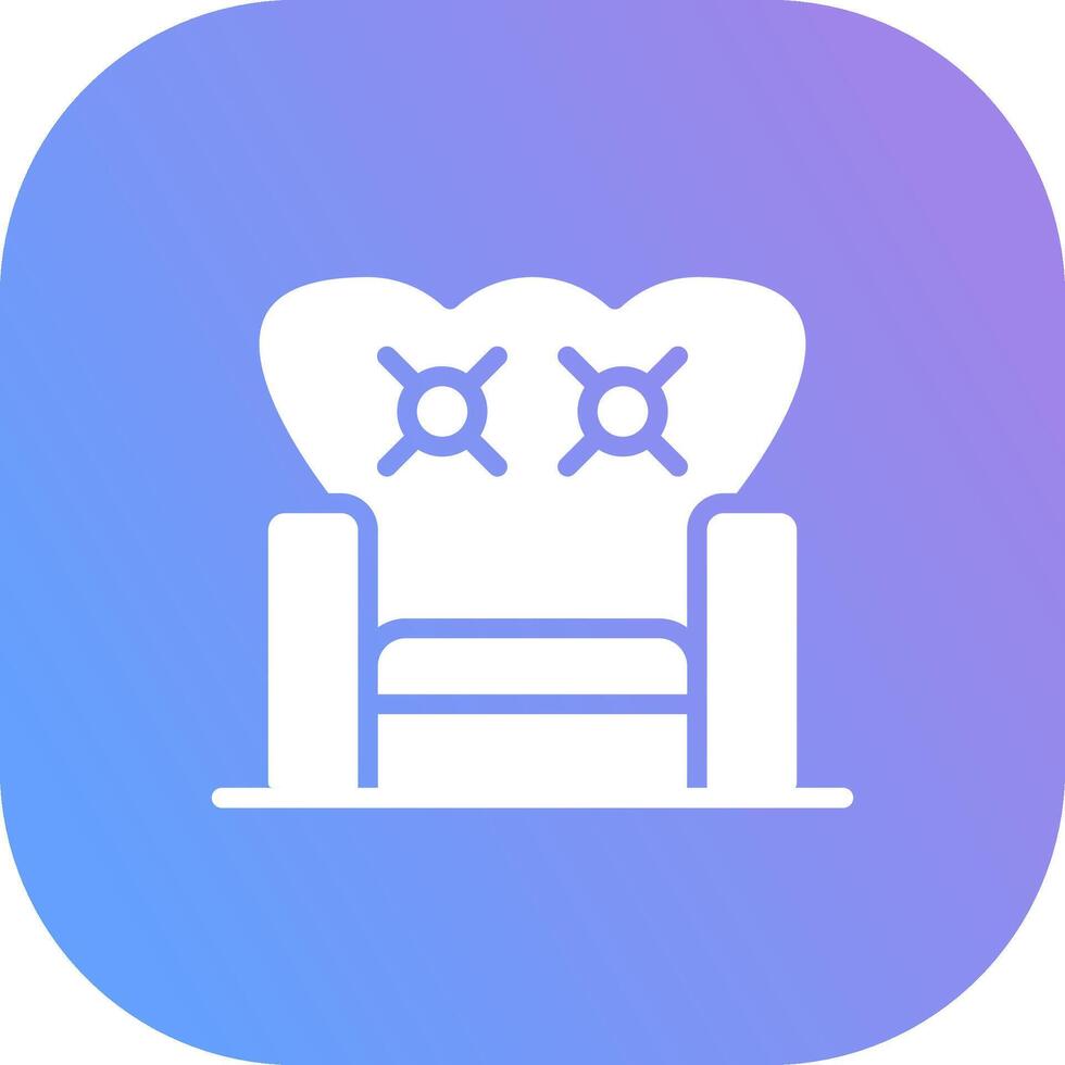 Armchair Creative Icon Design vector