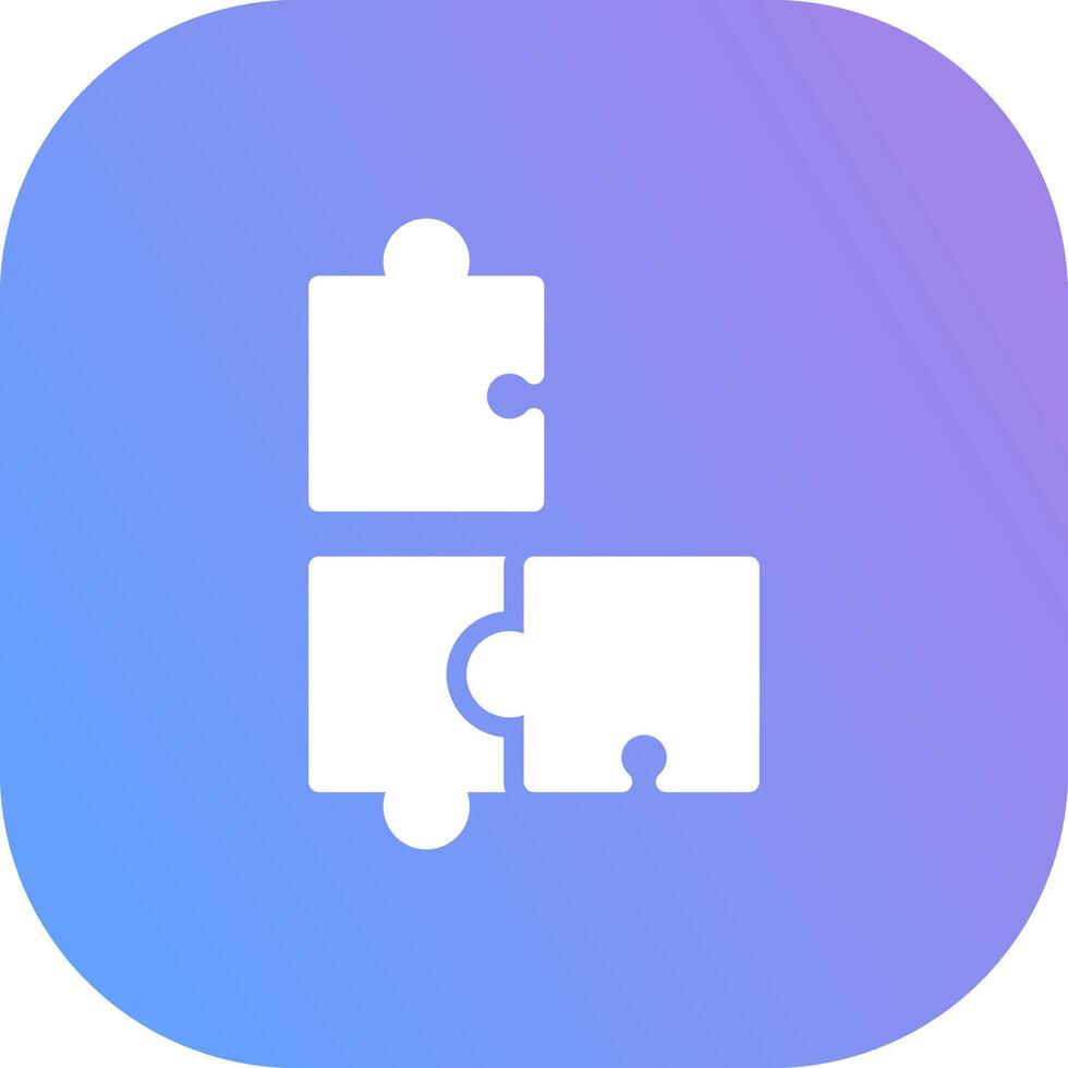Puzzle Creative Icon Design vector