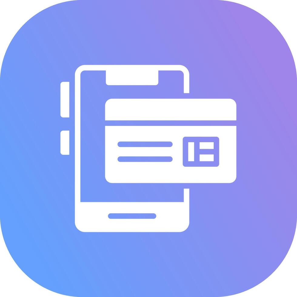Online Payment Creative Icon Design vector