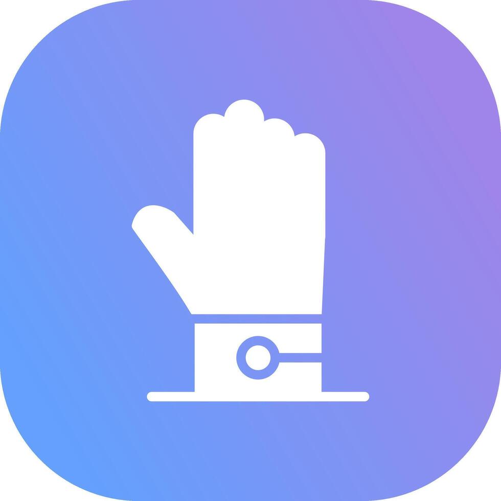 Glove Creative Icon Design vector
