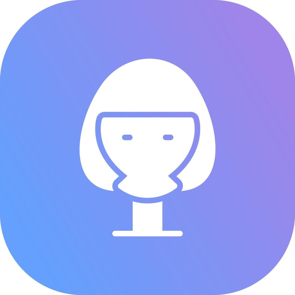 Wig Creative Icon Design vector