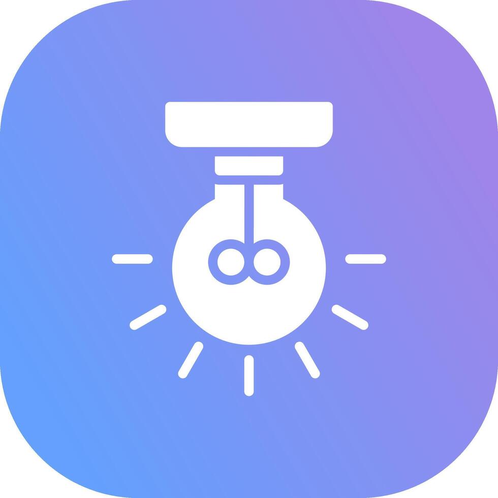 Light Bulb Creative Icon Design vector