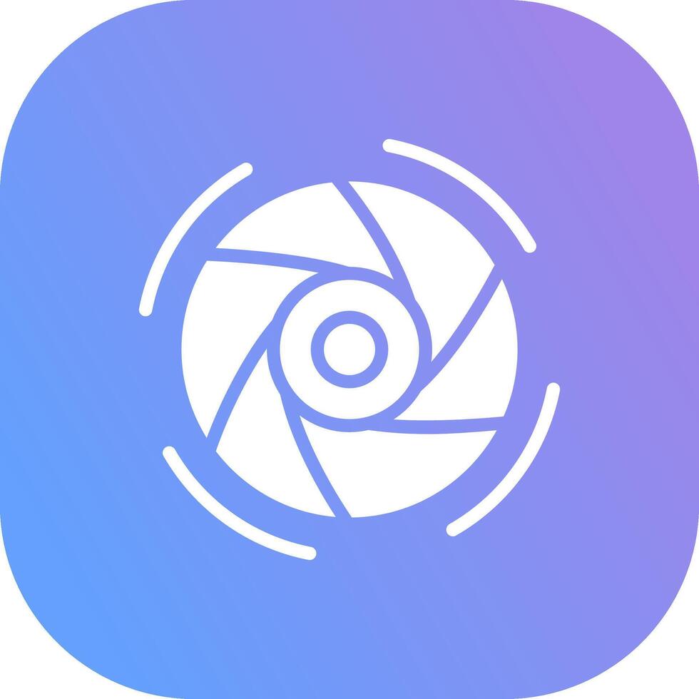 Diaphragm Creative Icon Design vector