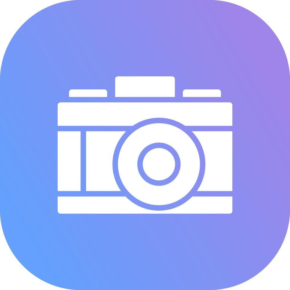 Camera Creative Icon Design vector