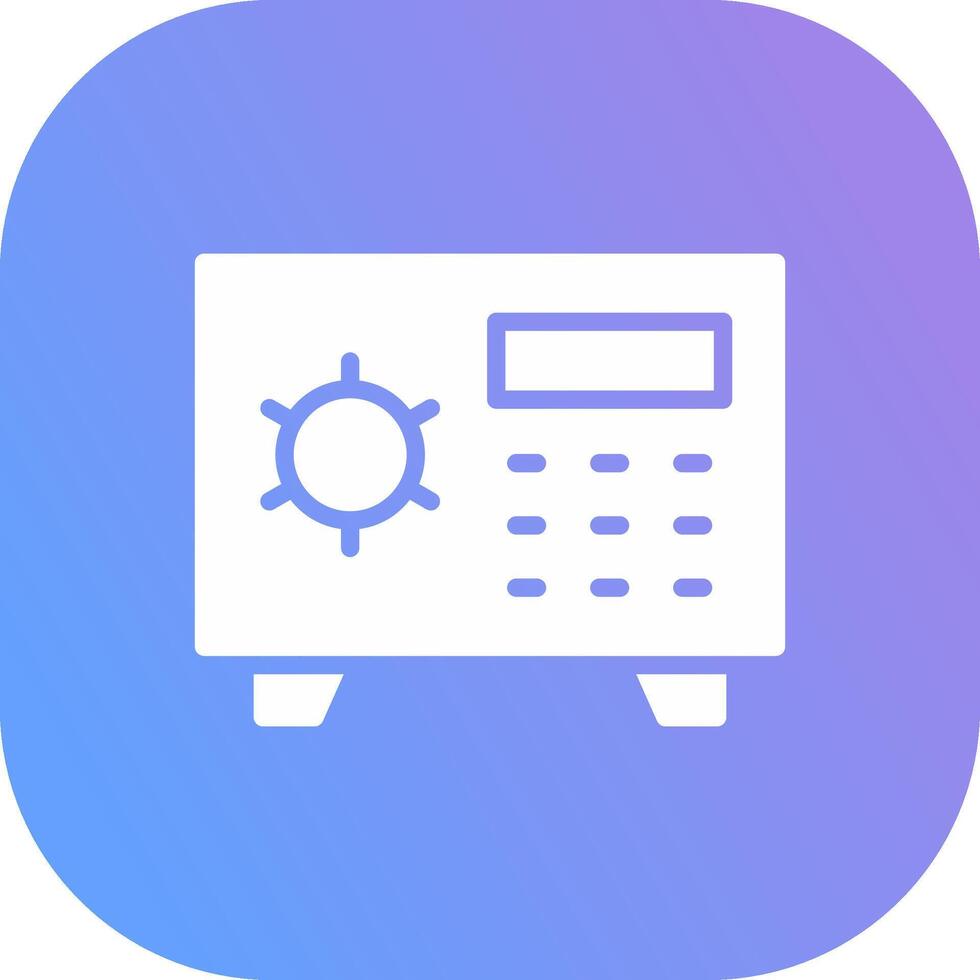 Safe Box Creative Icon Design vector