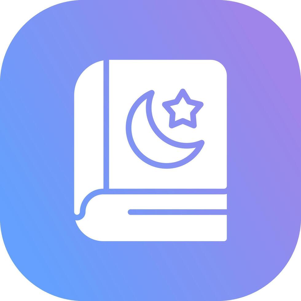 Quran Creative Icon Design vector