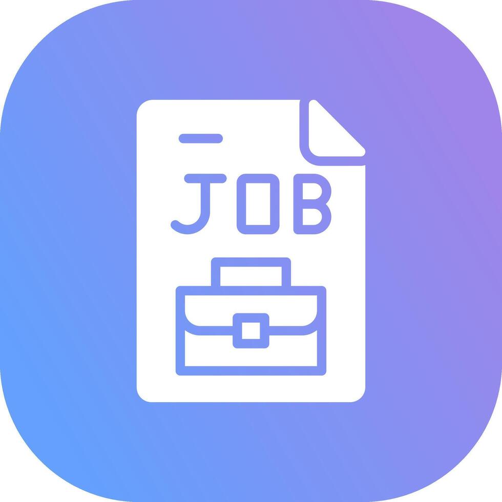 Job Creative Icon Design vector