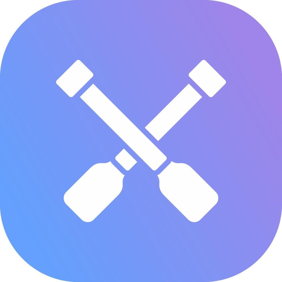 Rowing Creative Icon Design vector