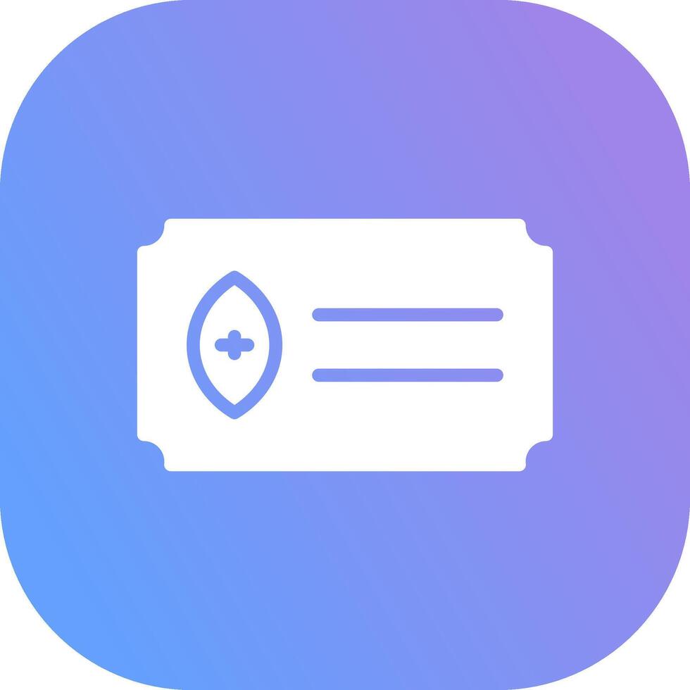 Ticket Creative Icon Design vector