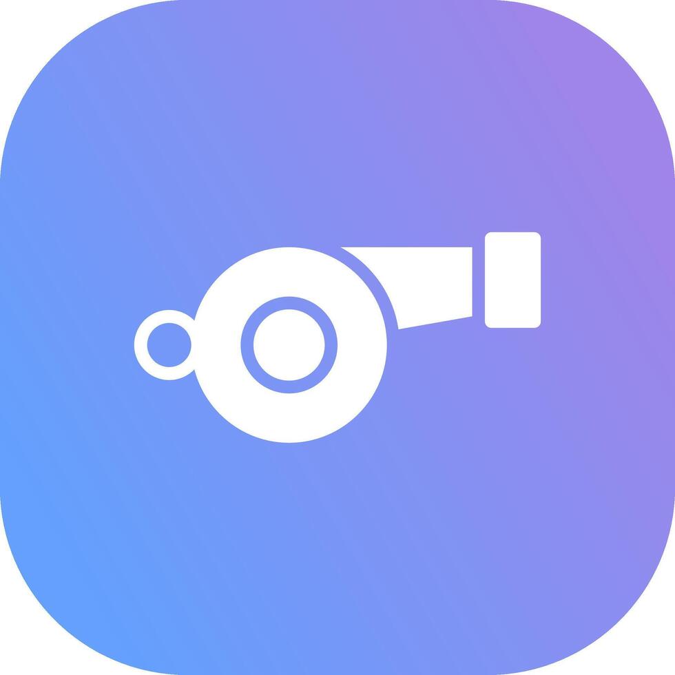 Whistle Creative Icon Design vector