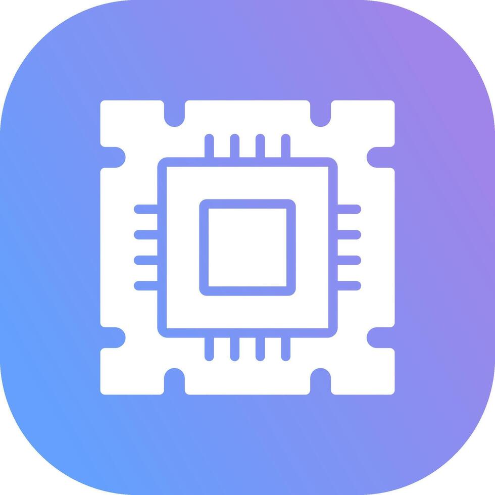 Processor Creative Icon Design vector