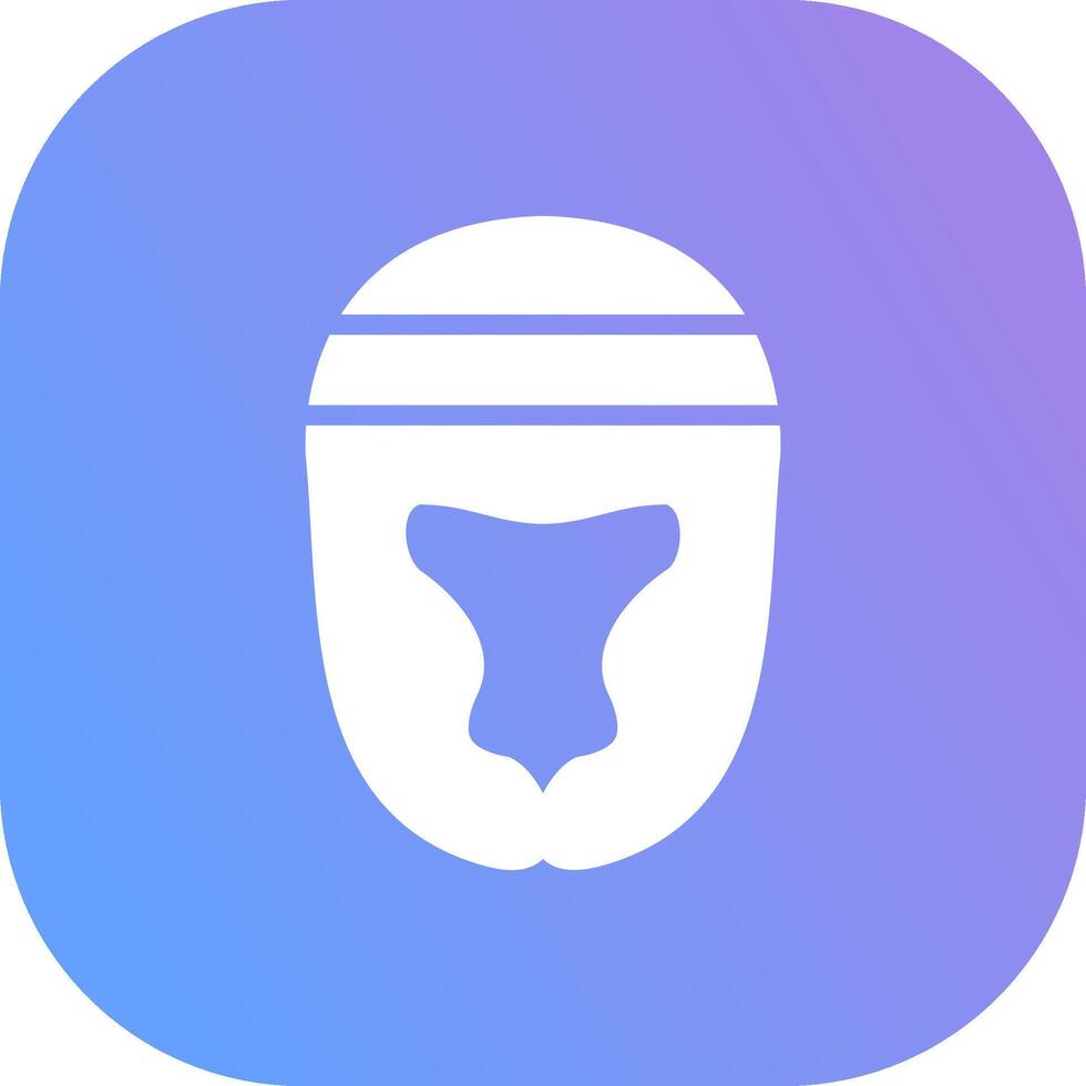 Helmet Creative Icon Design vector