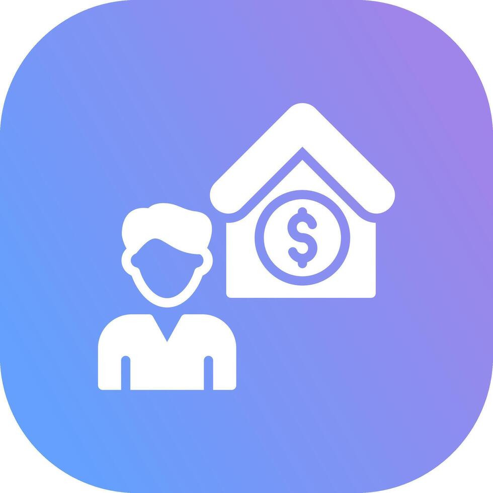 Broker Dealer Creative Icon Design vector