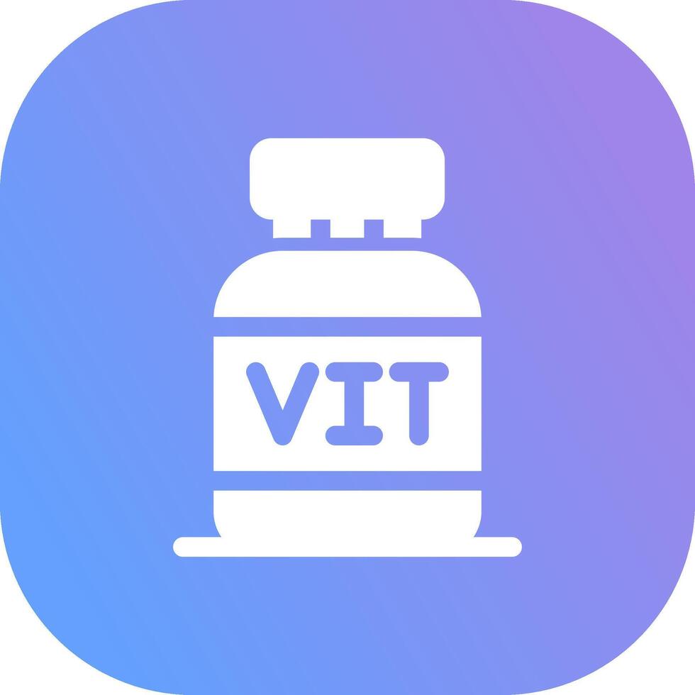 Vitamins Creative Icon Design vector