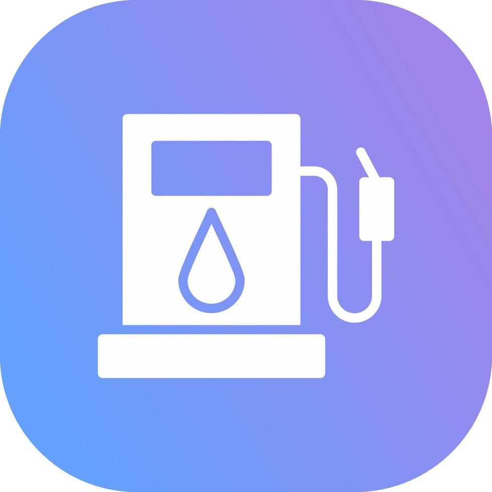 Petrol Creative Icon Design vector