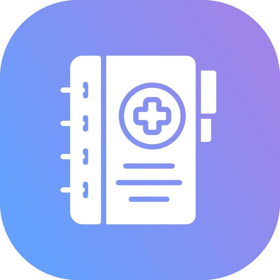 Appointment Book Creative Icon Design vector