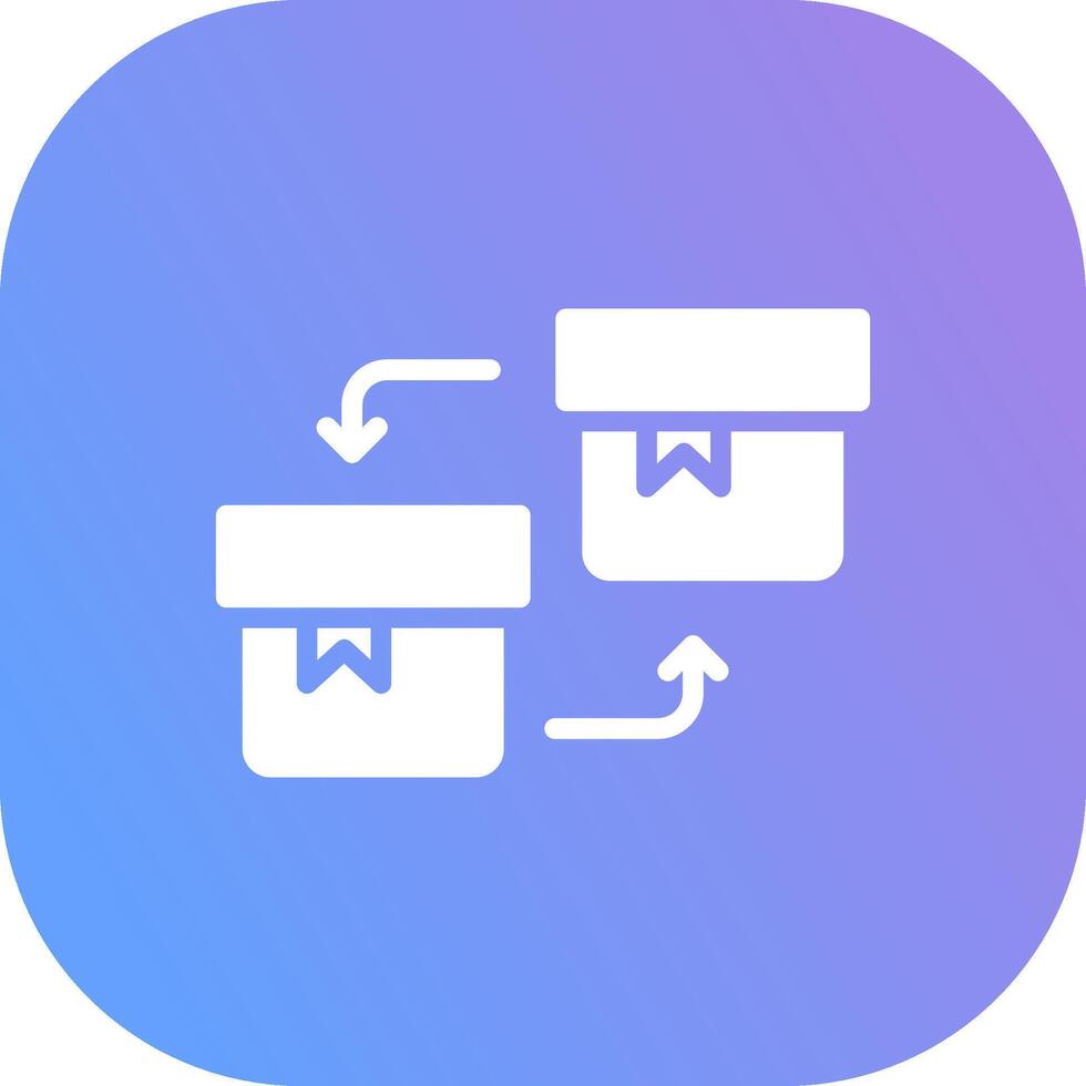 Replacement Creative Icon Design vector