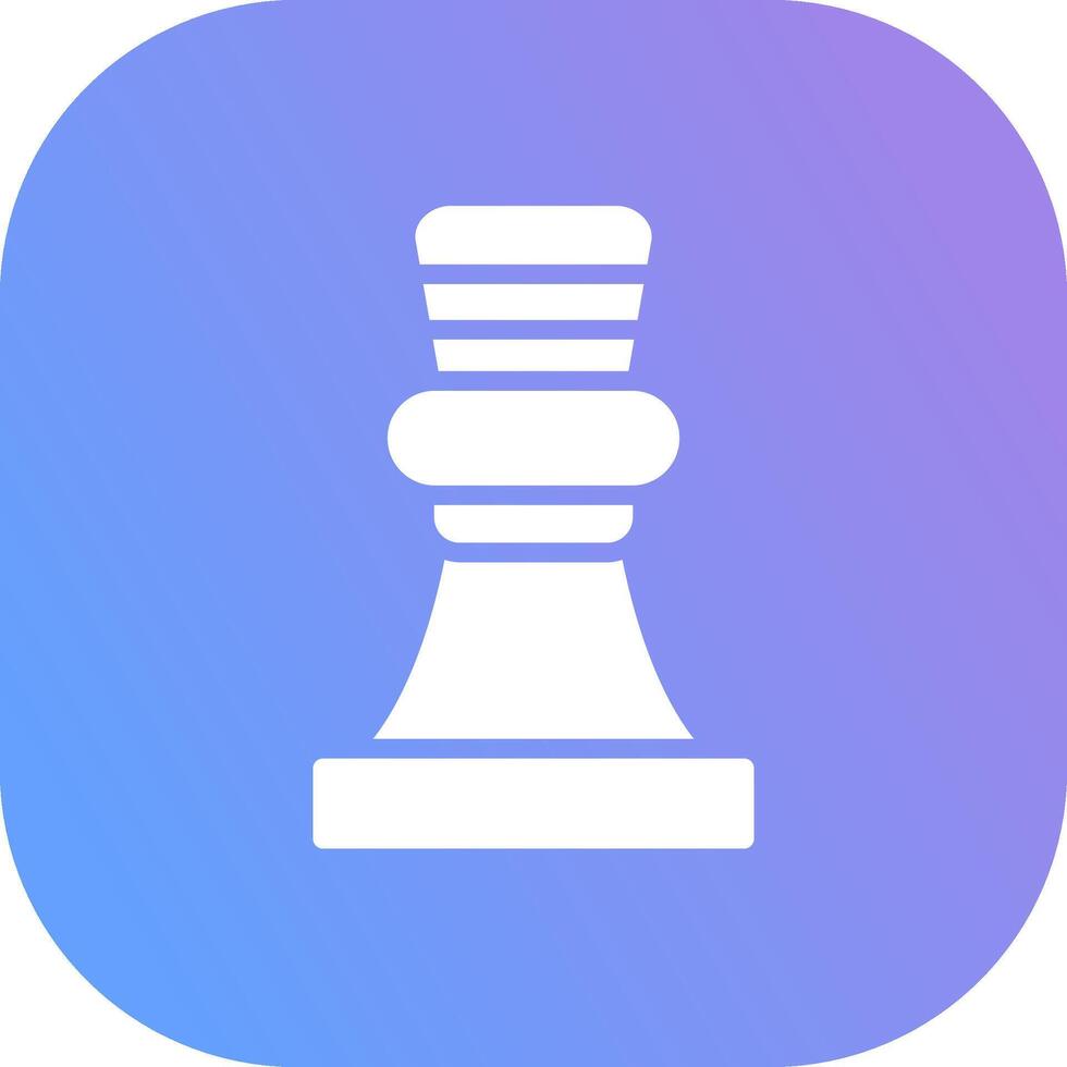 Chess Game Creative Icon Design vector