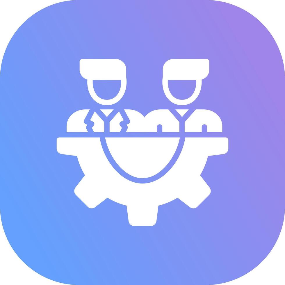 Workforce Creative Icon Design vector