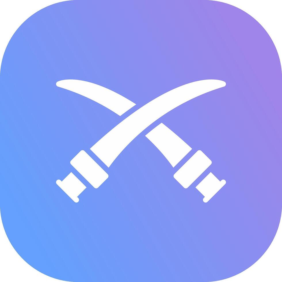 Swords Creative Icon Design vector