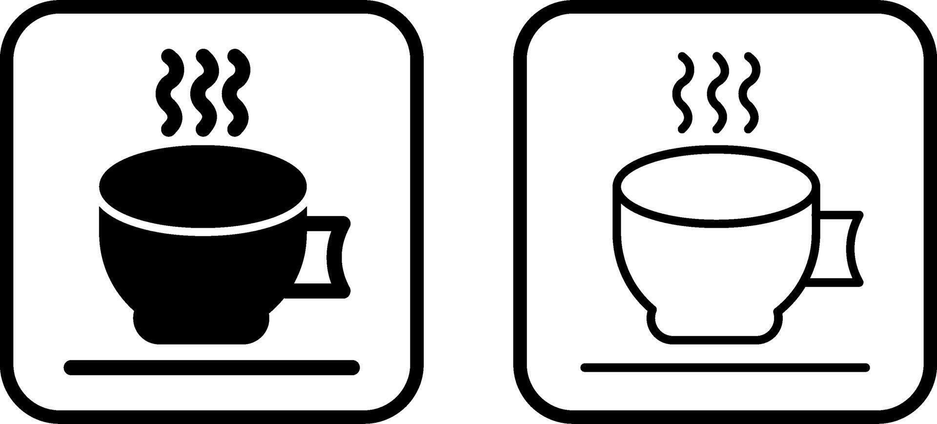 icono de vector de café