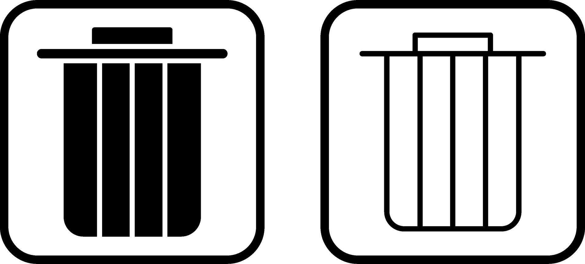 Dustbin Vector Icon
