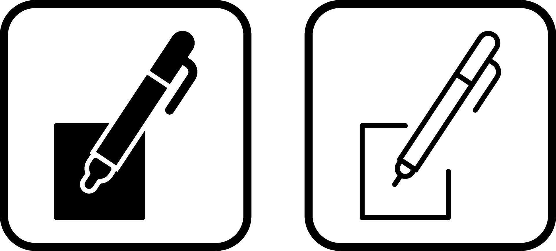 Pen Vector Icon