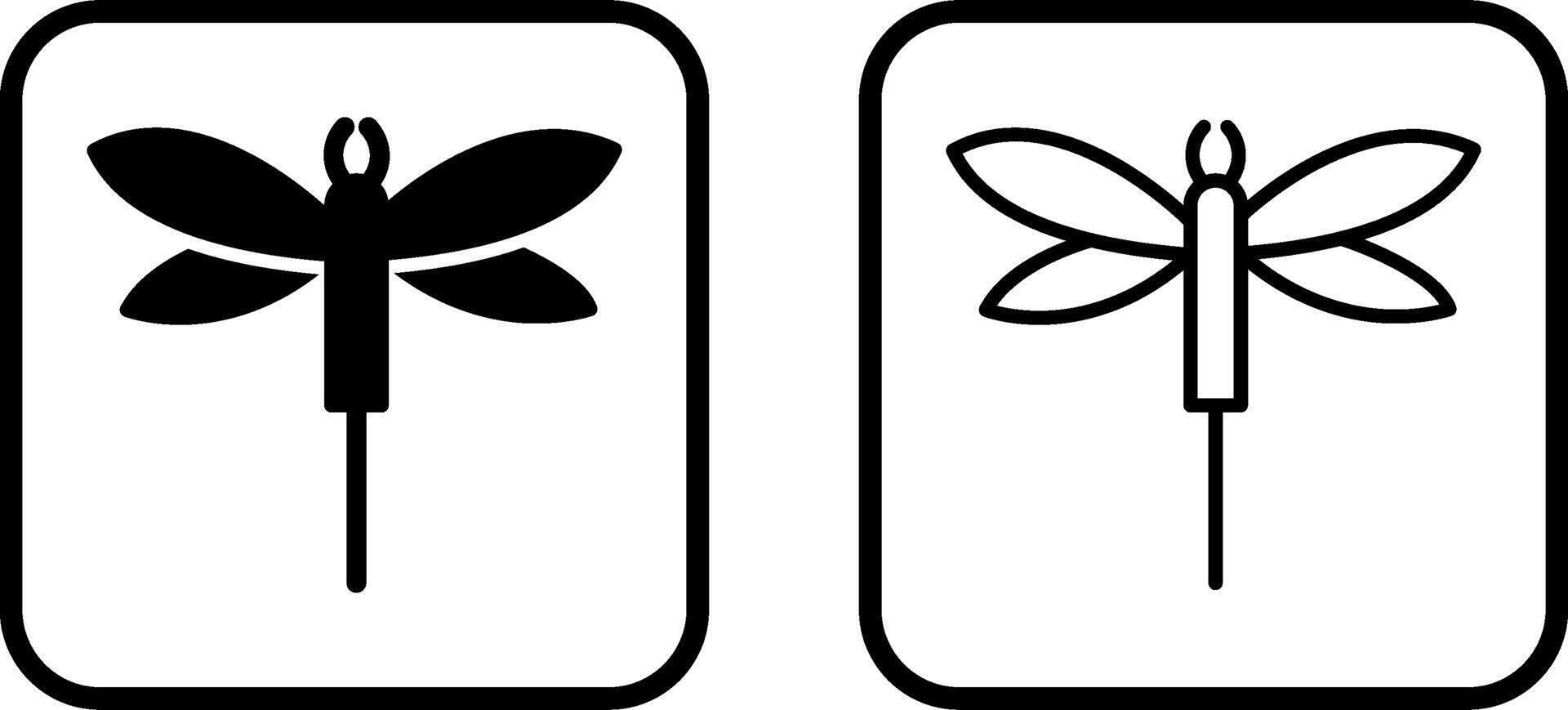 Dragonfly Vector Icon